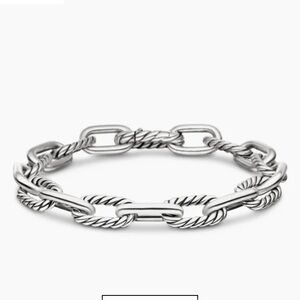 DY Madison Chain Sterling Silver, 8.5mm Bracelet